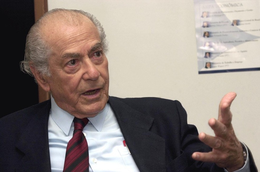 Leonel Brizola em 2003 — Foto: Ana Nascimento - Agência Brasil