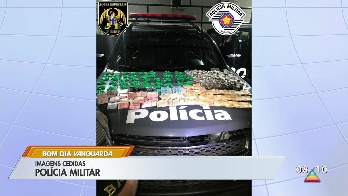 Homem é preso com drogas e mais de R$ 20 mil em dinheiro em São José dos Campos