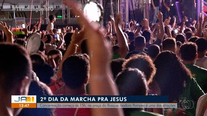 Confira como será o 2º dia de Marcha para Jesus em Palmas