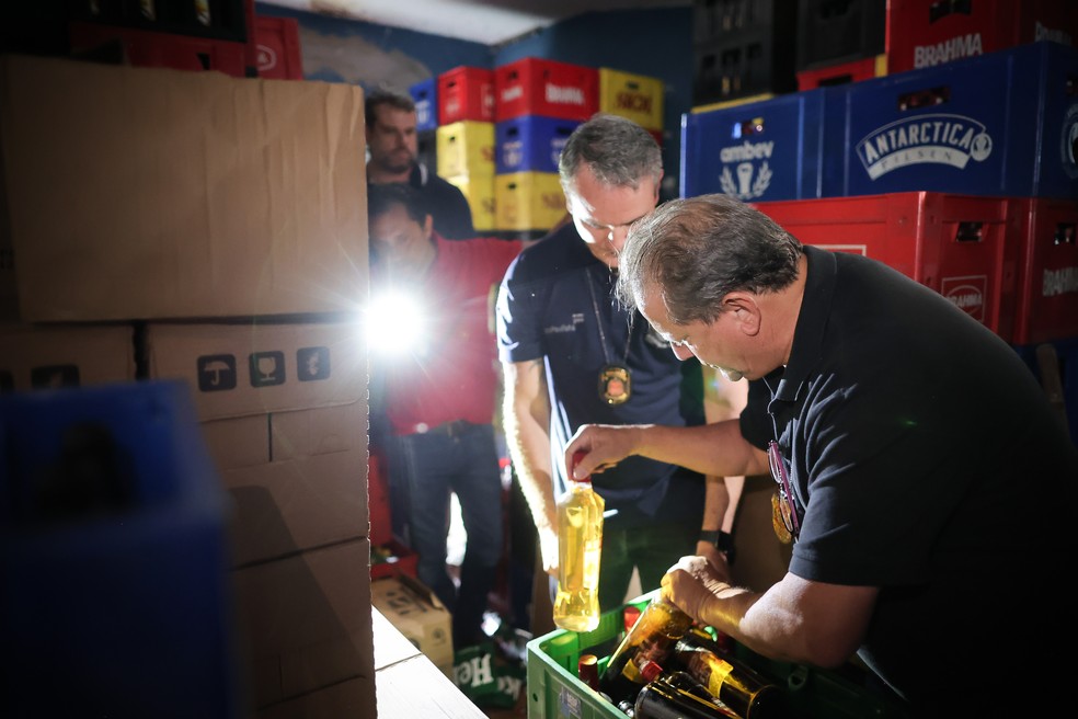 Fiscalização interditou bares na capital. — Foto: Pablo Jacob/Governo de São Paulo