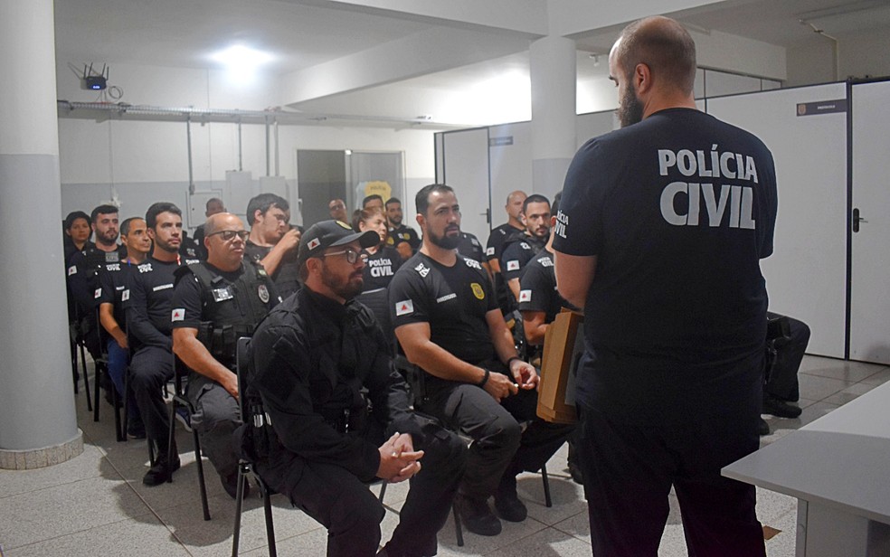 Operação 'Inopinatum II' cumpre mandados de prisão preventiva em Lavras, MG — Foto: Polícia Civil