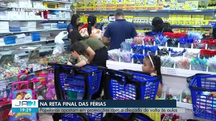 Papelarias apostam em promoções com a chegada da volta as aulas