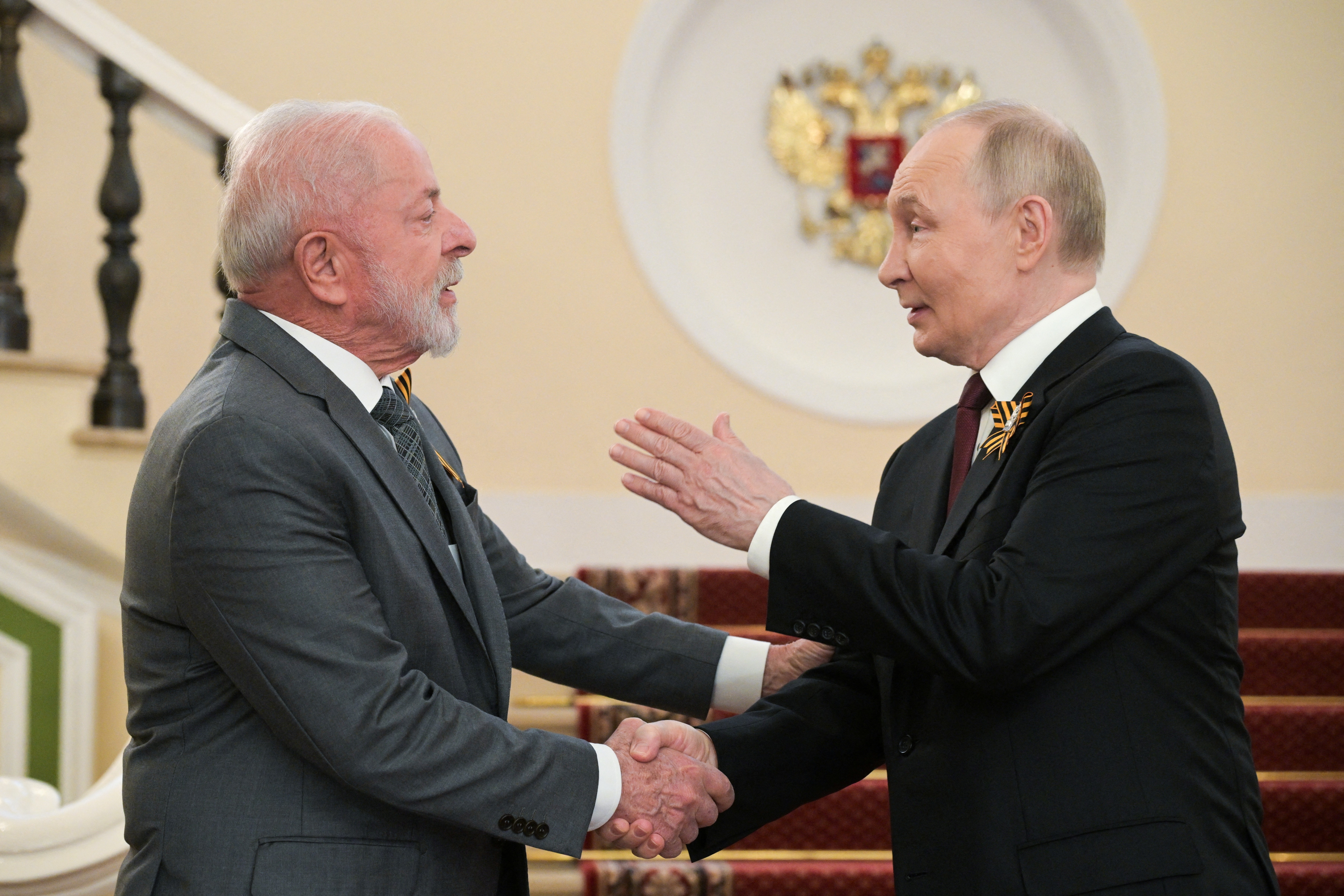Lula participa com Putin das comemorações de 80 anos da vitória soviética na Segunda Guerra