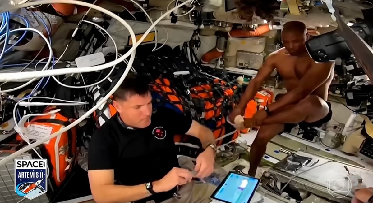 Veja como os astronautas da Artemis II tomam banho e se exercitam no espaço