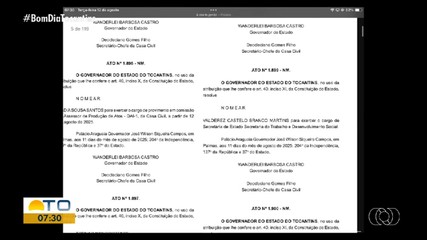 Governador nomeia Valderez Castelo Branco e Lázaro Botelho para secretarias