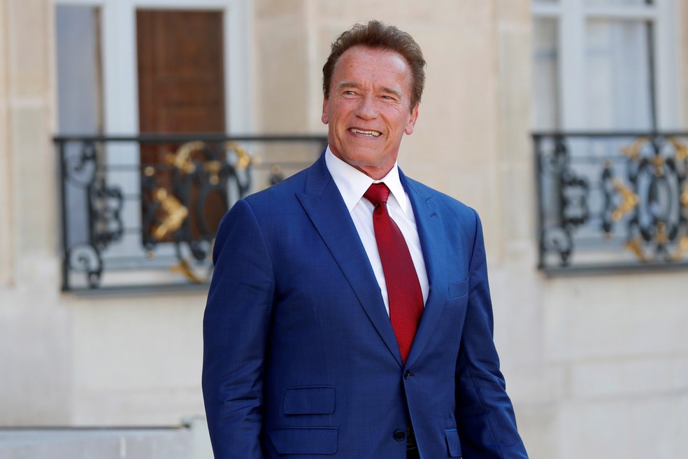 Golpistas utilizaram o nome de Arnold Schwarzenegger para pegar dinheiro de idosa — Foto: Charles Platiau/Reuters