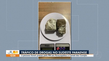 3 pessoas são presas suspeitas de tráfico de drogas em Canaã dos Carajás e Parauapebas