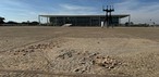 Pedras portuguesas soltas na Praça dos Três Poderes.