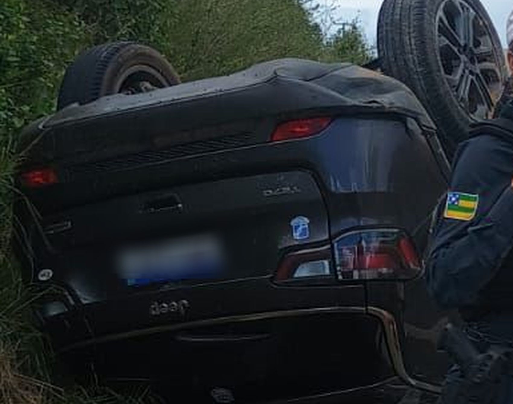 'Diva do Cras' sofre acidente na rodovia  SE-065 