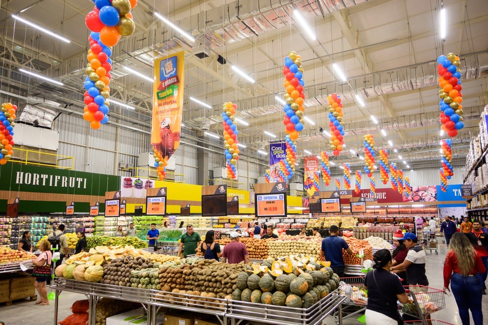 DB Supermercados - Hortifruti — Foto: DB Supermercados