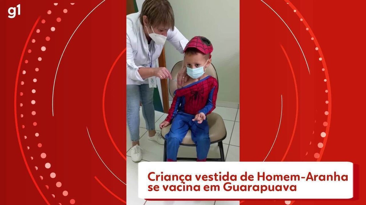 Criatividade! Maranhão promove vacinas em vídeo com três Homens-Aranha