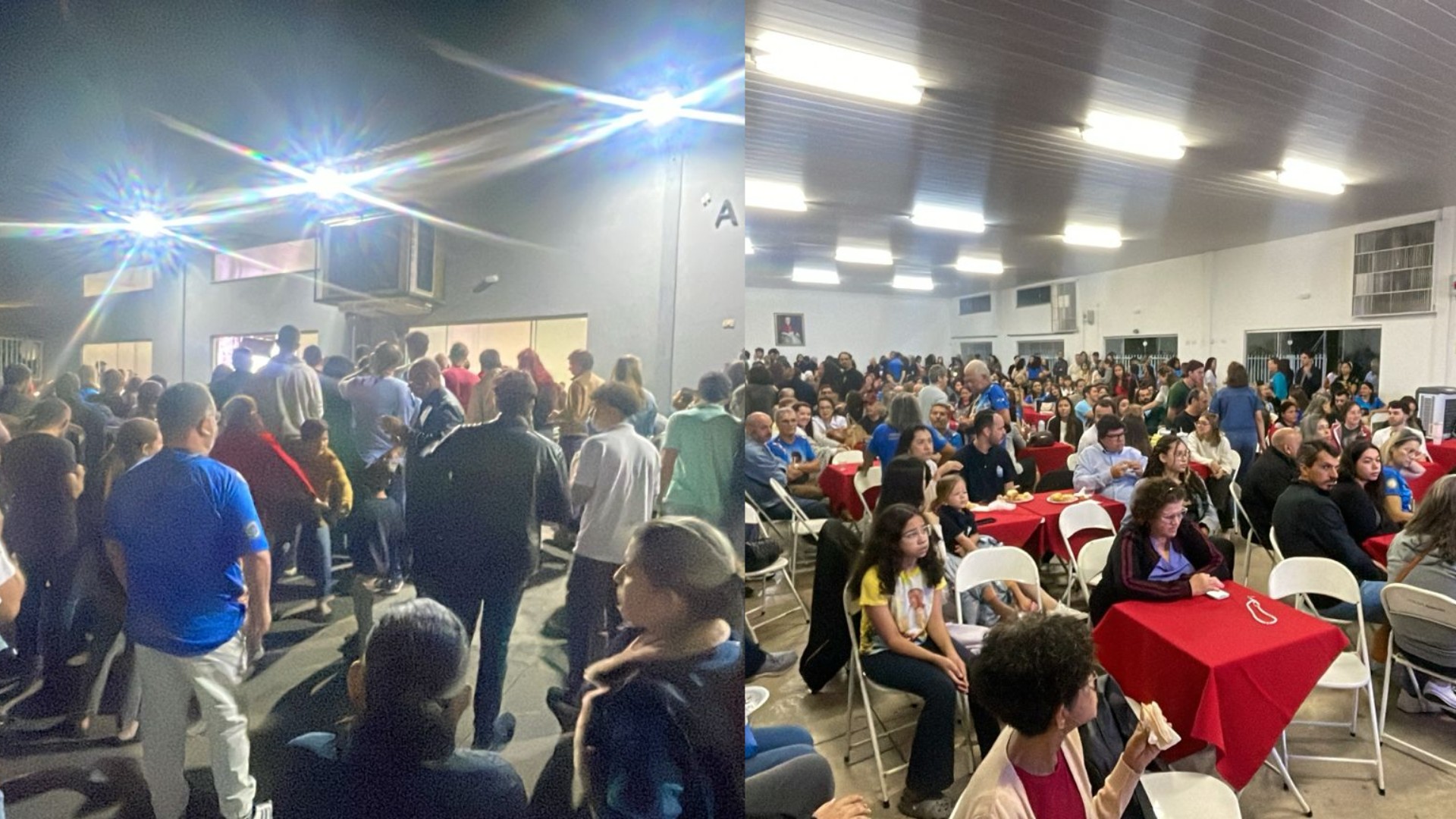 Centenas de fies madrugam em igreja para acompanhar canonização de Carlo Acutis