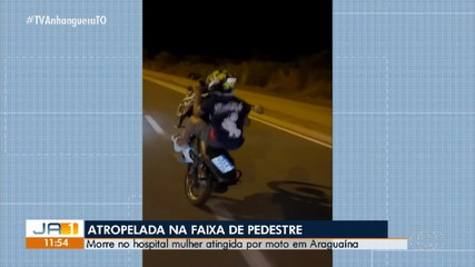 Mulher atropelada em faixa de pedestre morre em hospital de Araguaína