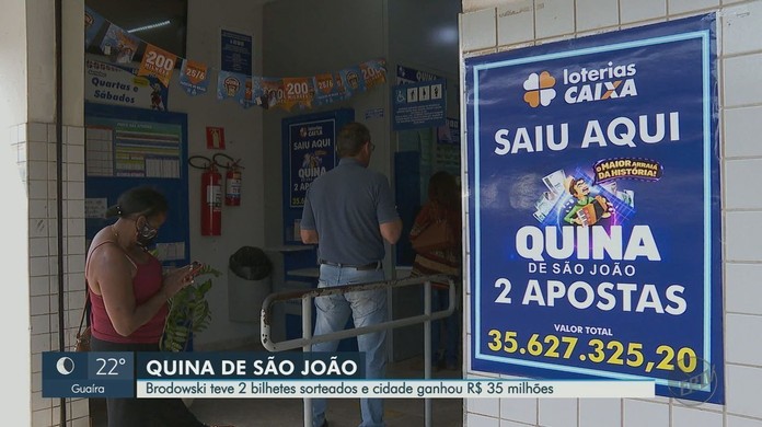 Apostador de Uberaba vence a Quina e lucra R$ 35 mil