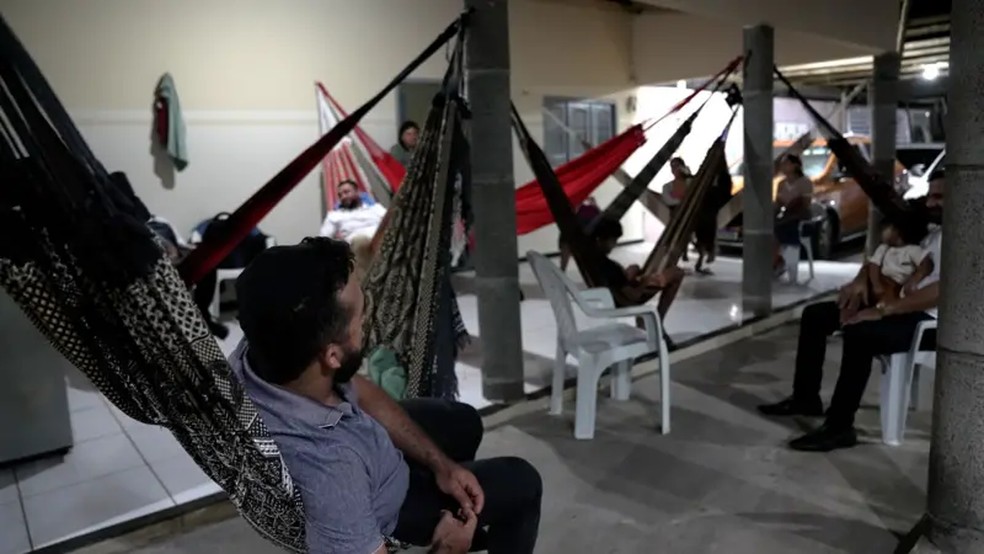 Redrio que abriga membros da sinagoga de Tibau (RN) durante o dia de descanso.  Foto: Felix Lima/BBC