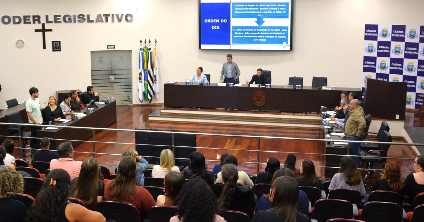 Orçamento de Itapeva para 2026 é de quase R$ 650 milhões; saúde e educação têm maiores fatias