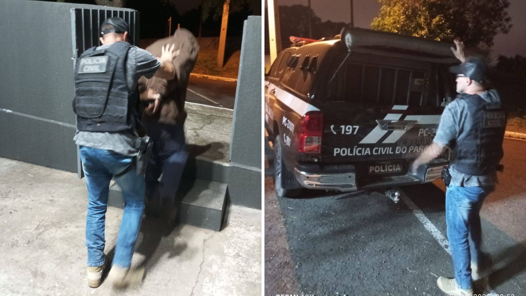 Foragido por quatro crimes tenta mentir nome ao ser flagrado durante furto, mas é descoberto e preso no PR