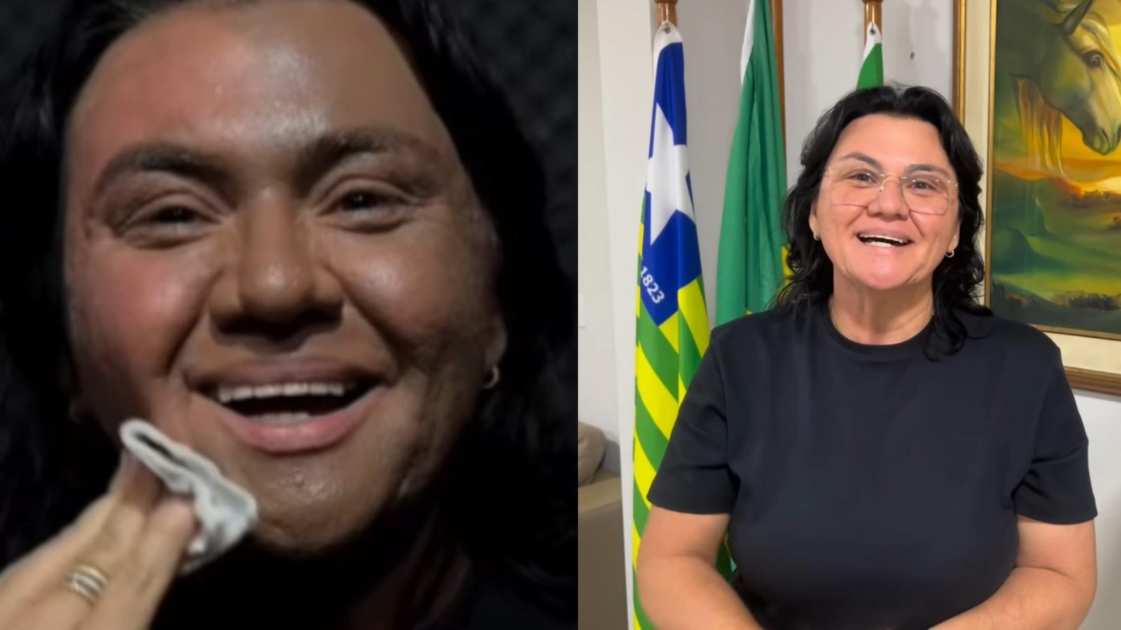 'Blackface’: Prefeita publica vídeo no Dia da Consciência Negra e apaga post após repercussão negativa no Piauí