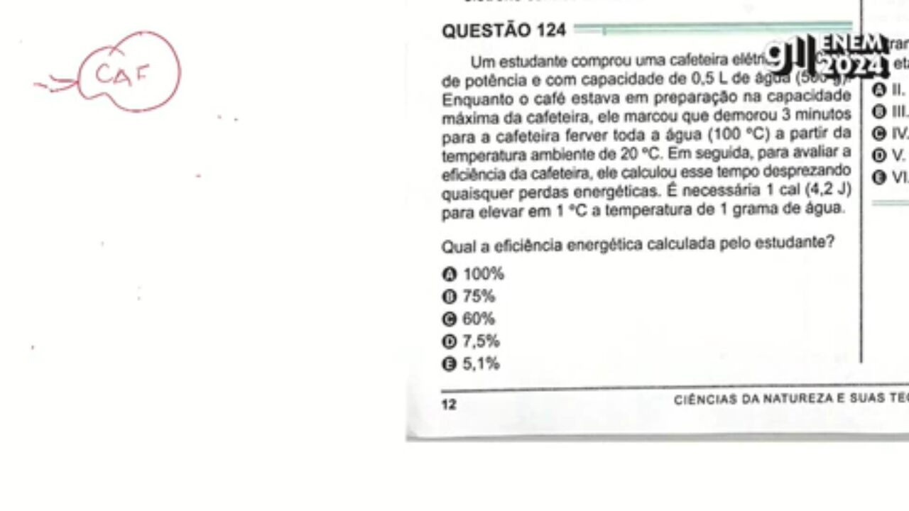 Gabarito do Enem 2024: Inep Anuncia Respostas Oficiais e Anula Questão de Física