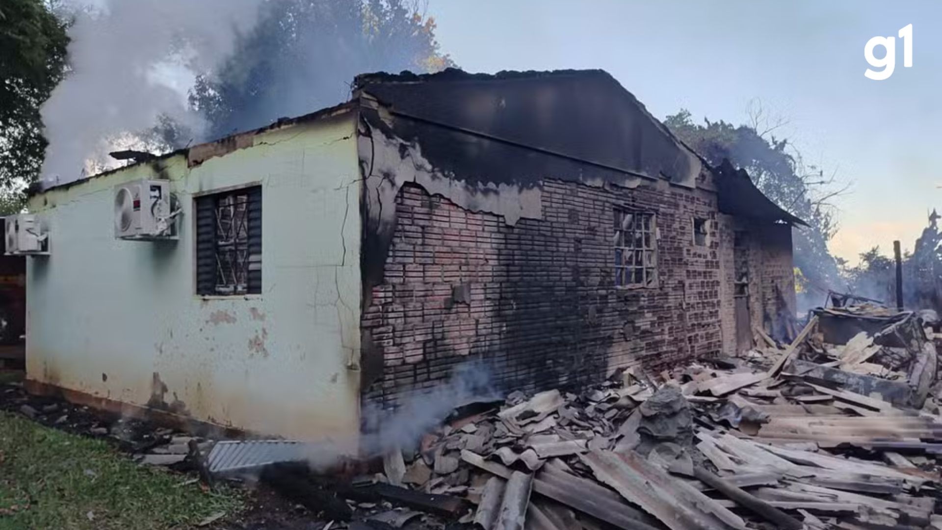 Pai que deixou menina de 6 anos sozinha em casa é indiciado por homicídio culposo após filha morrer em incêndio no RS