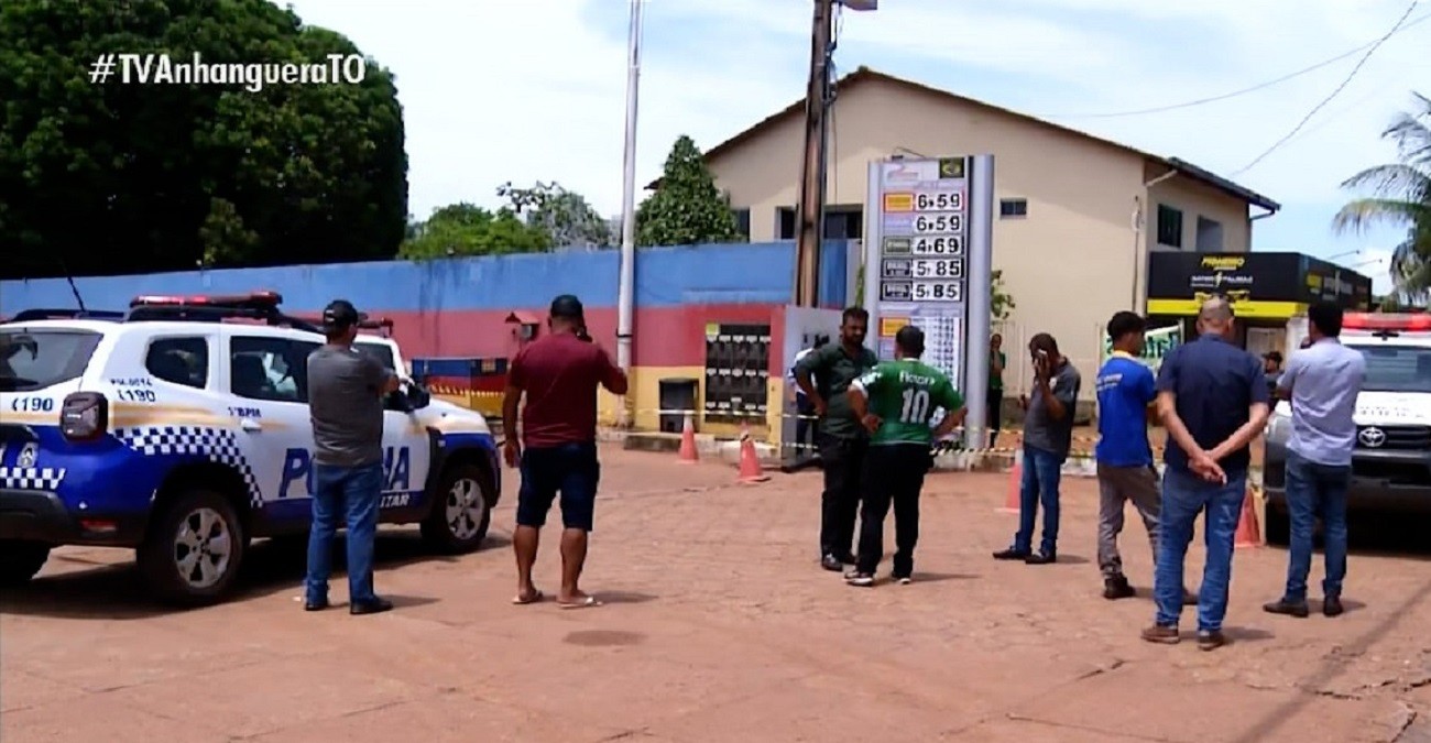 Jovem de 19 anos é morto a tiros em posto de combustível em Palmas 
