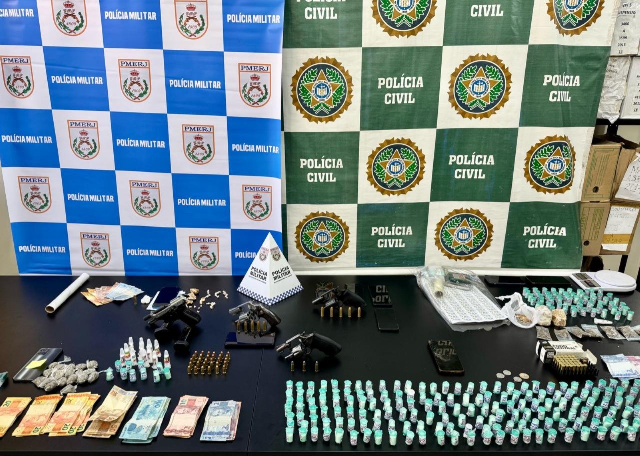 Oito homens são presos em operação das polícias Civil e Militar em Três Rios