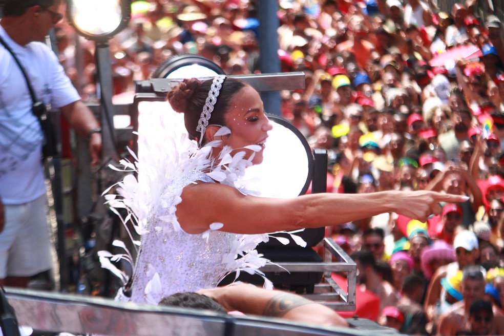 Ivete Sangalo em Salvador — Foto: Vitor Santos / AgNews