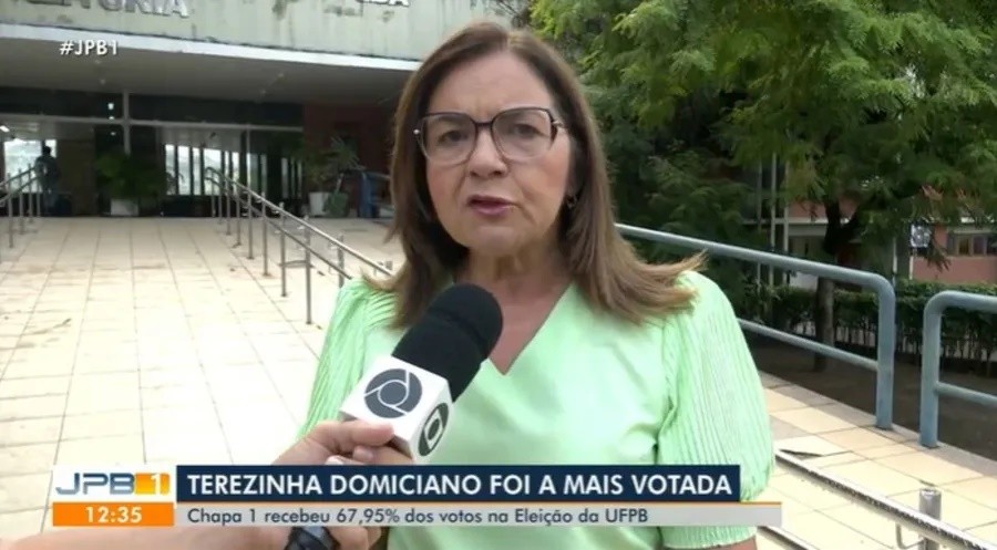 Professora Terezinha Domiciano é nomeada pelo presidente Lula como nova reitora da UFPB