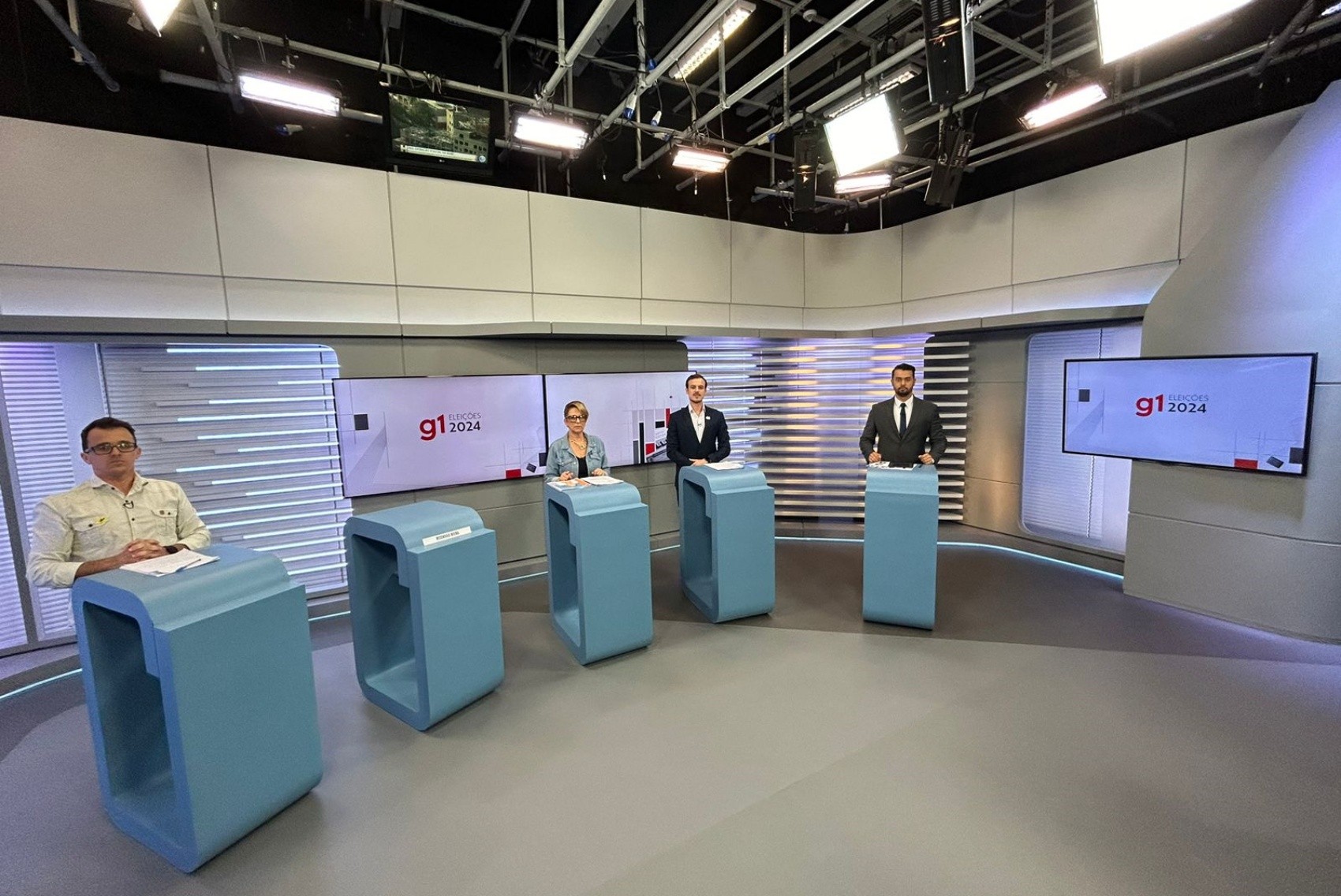 Confira como foi o debate dos candidatos a Prefeito de Itajubá no g1 Sul de Minas