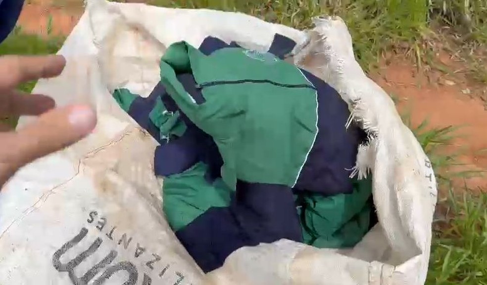 Prefeitura de Bauru disse que uniformes são de anos anteriores — Foto: Arquivo pessoal