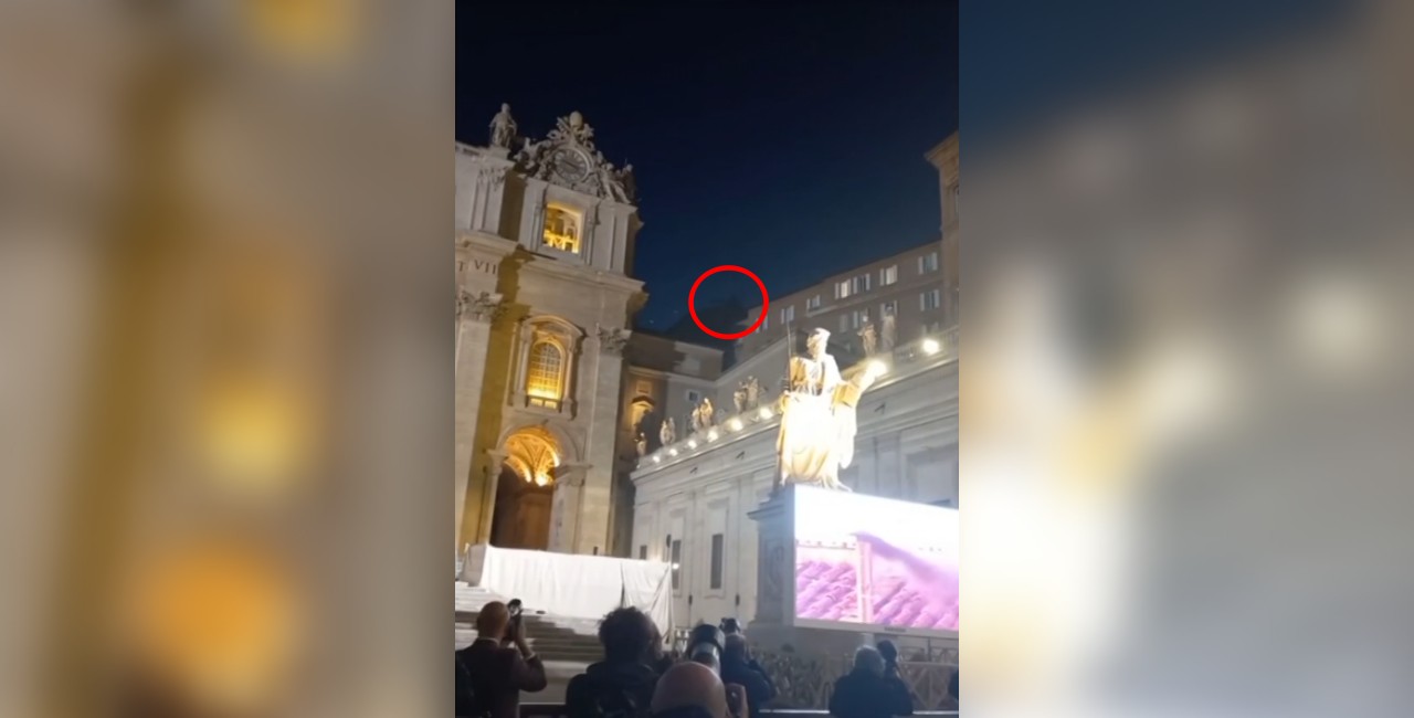 No Vaticano, padre brasileiro lamenta fumaça preta em 1ª votação no conclave: 'Vai ficar para amanhã'