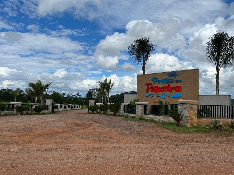 Atrativo Praia da Figueira fica localizado na zona rural de Bonito (MS) — Foto: Thais Libni