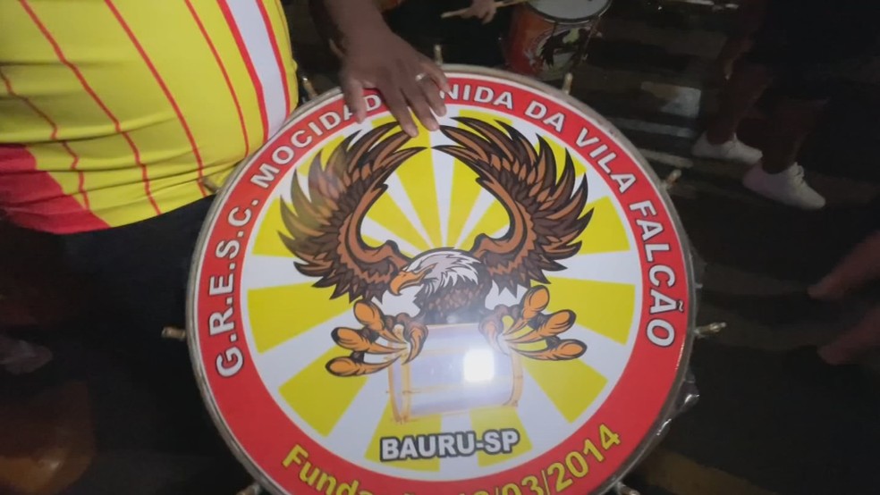 2 de 5
Escola de samba Mocidade Unida da Vila Falc&atilde;o &mdash; Foto: Reprodu&ccedil;&atilde;o/TV TEM