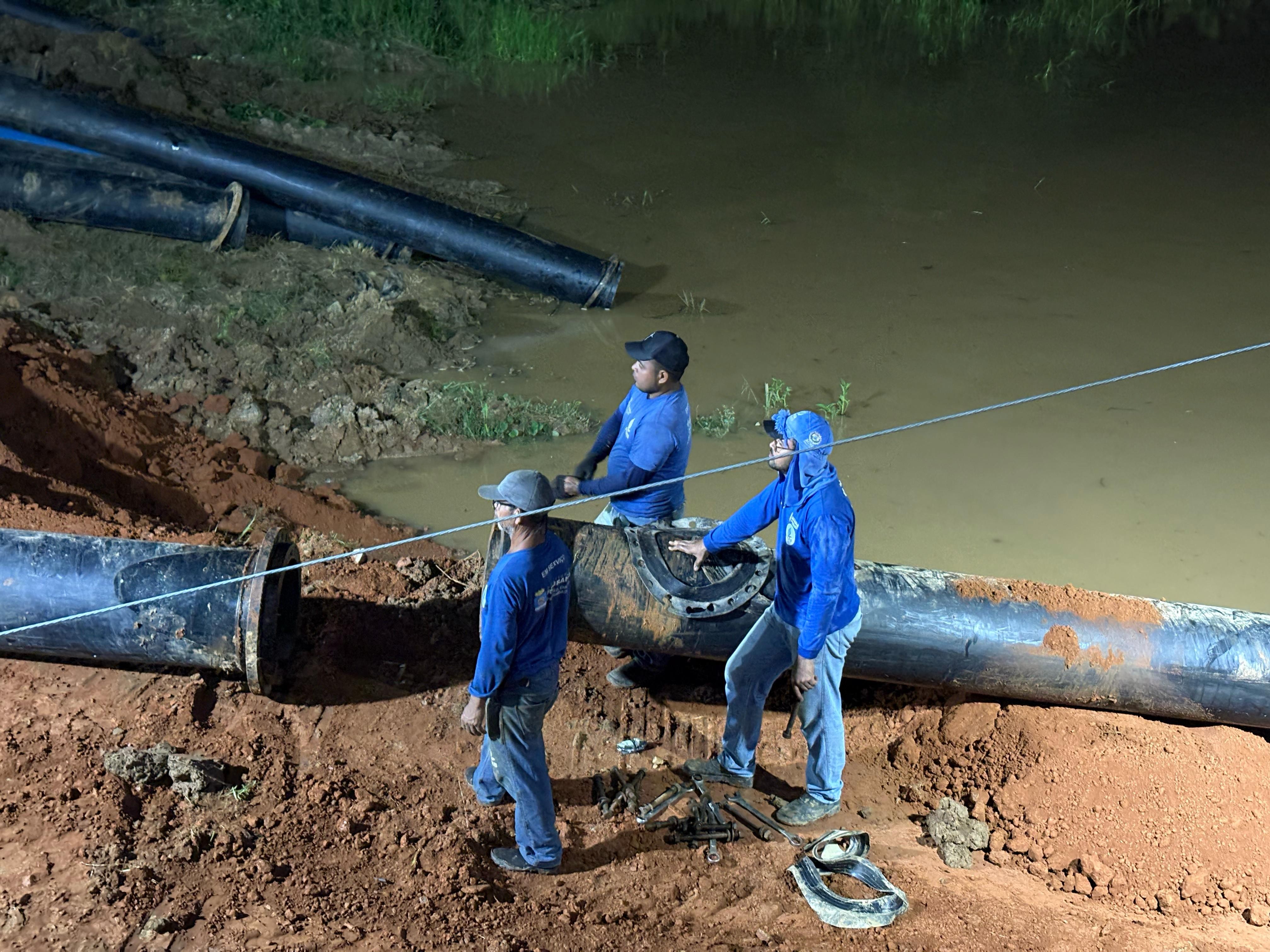 Estações de tratamento voltam a operar, mas parte de Rio Branco continua sem fornecimento de água