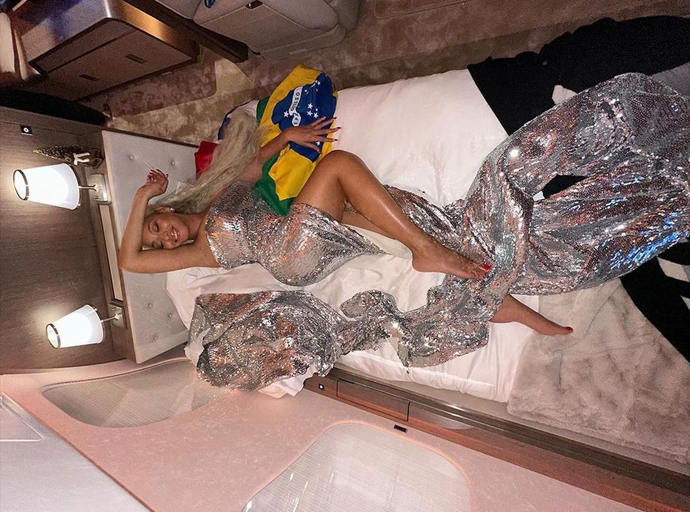 Beyoncé publicou fotos nas redes sociais após surpresa para fãs na Bahia — Foto: Reprodução/Redes Sociais