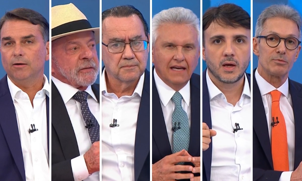 Datafolha em SP: Flávio Bolsonaro, 38%; Lula, 33%; Cury, 7%; Caiado, 5%; Renan, 4%; Zema, 2%