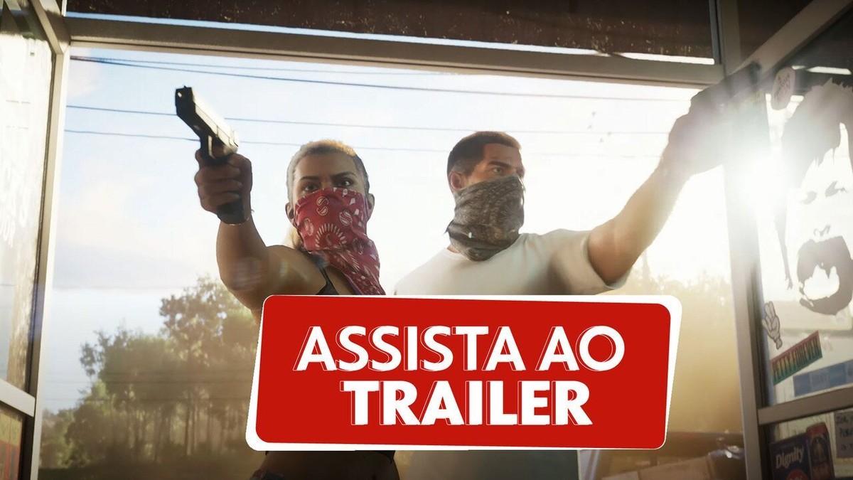 'GTA 6' ganha primeiro trailer e vai ser lançado em 2025; ASSISTA