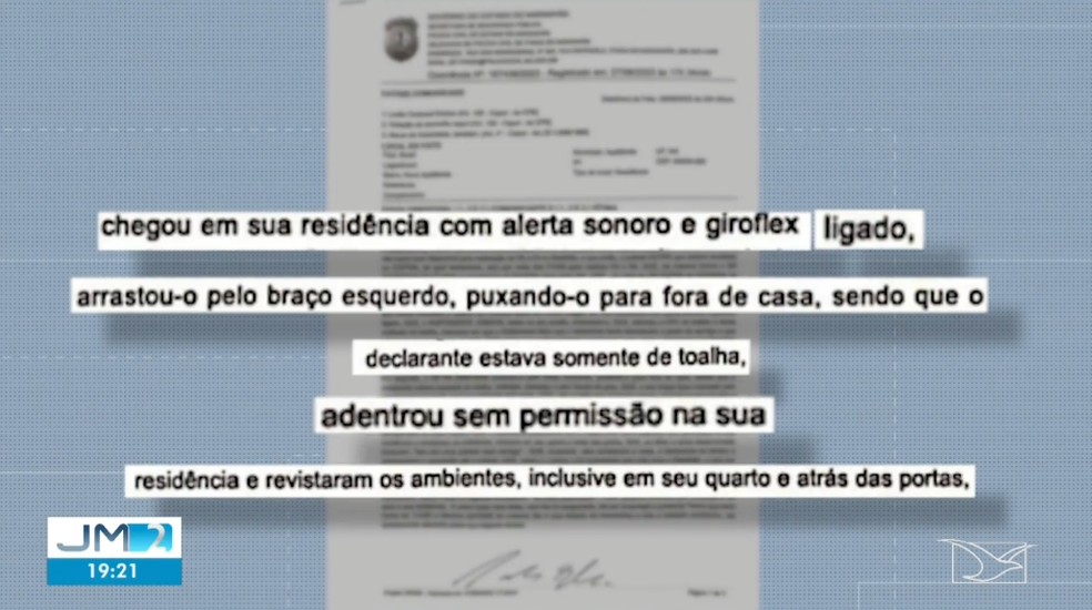 Soldado da PM que denunciou ter sido vítima de homofobia e tortura, em Açailândia, está internado em estado grave — Foto: Reprodução/TV Mirante