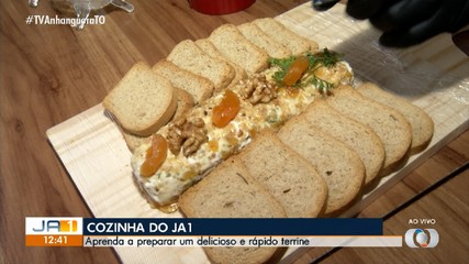 Terrine com cream cheese: veja passo a passo de uma entradinha deliciosa