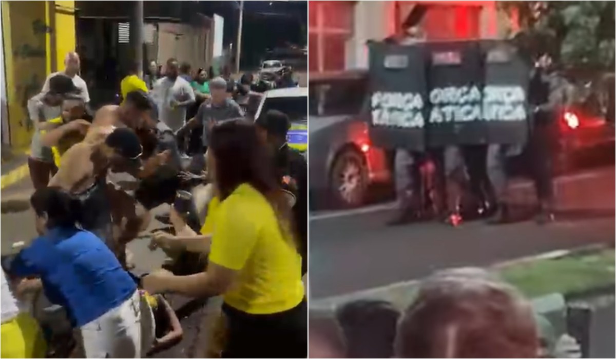 PM monta esquema especial para jogo do Brasil após episódios de violência no interior de SP