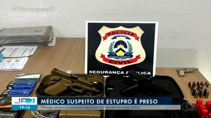 Médico é preso por suspeita de estuprar sobrinha e babá em Paraíso do Tocantins