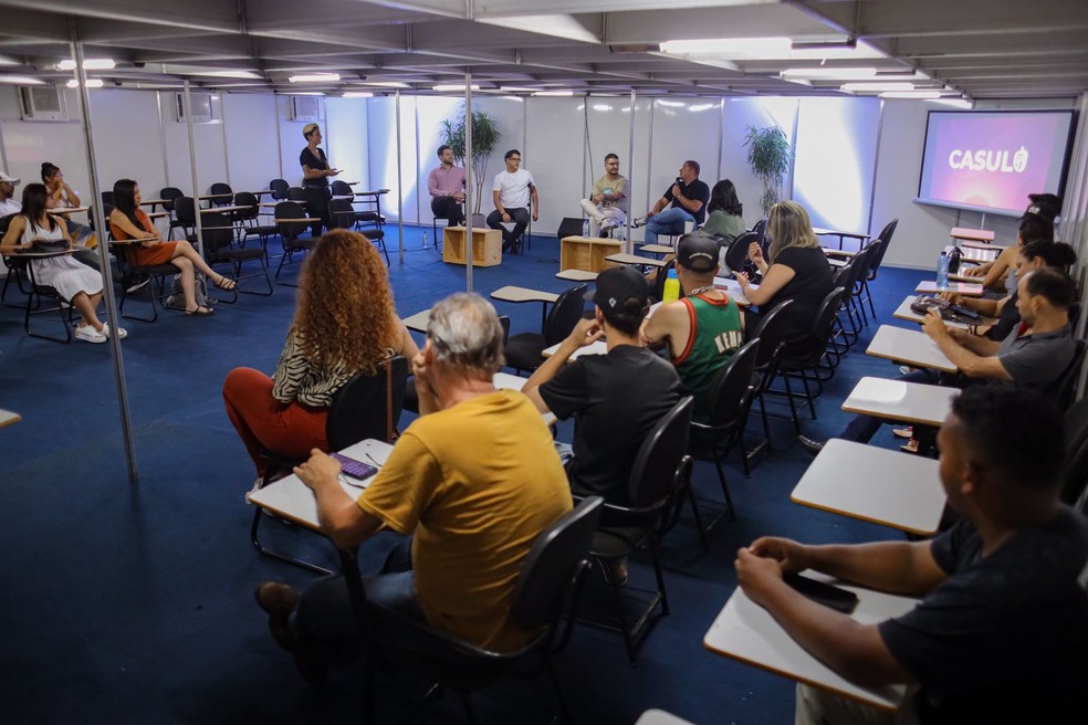 Sala de aula do Projeto Casulo em Brasília — Foto: Divulgação