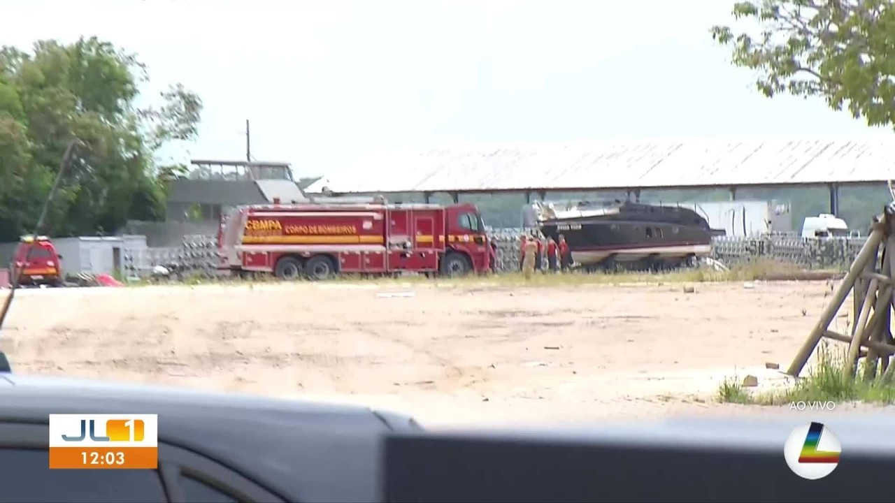 VÍDEO: Incêndio em lancha assusta estudantes da UFPA e moradores em Belém