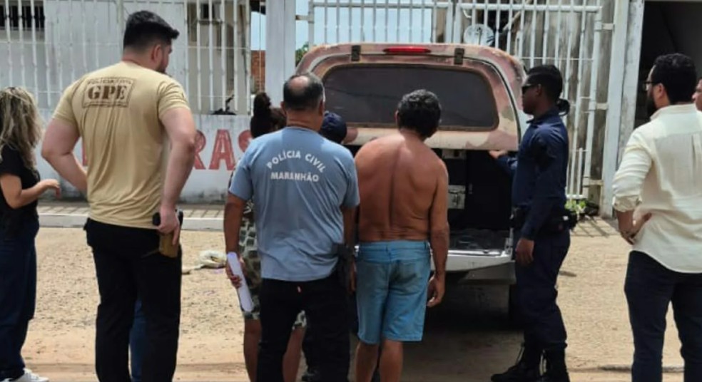 Casal é preso suspeito de tentar vender bebê de 1 ano por R$ 100 no Maranhão — Foto: Divulgação