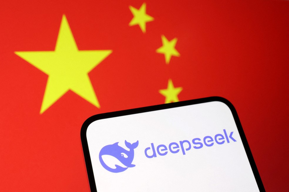 Logo do Deepseek — Foto: Dado Ruvic/Reuters