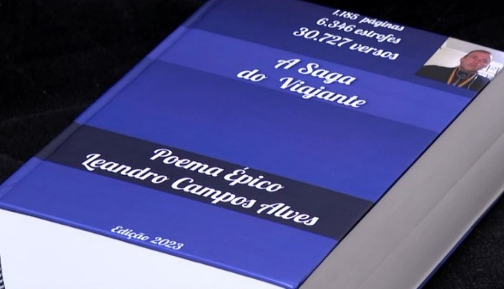 Morador de Caxambu escreve o maior poema do Brasil, com mais de 30 mil versos