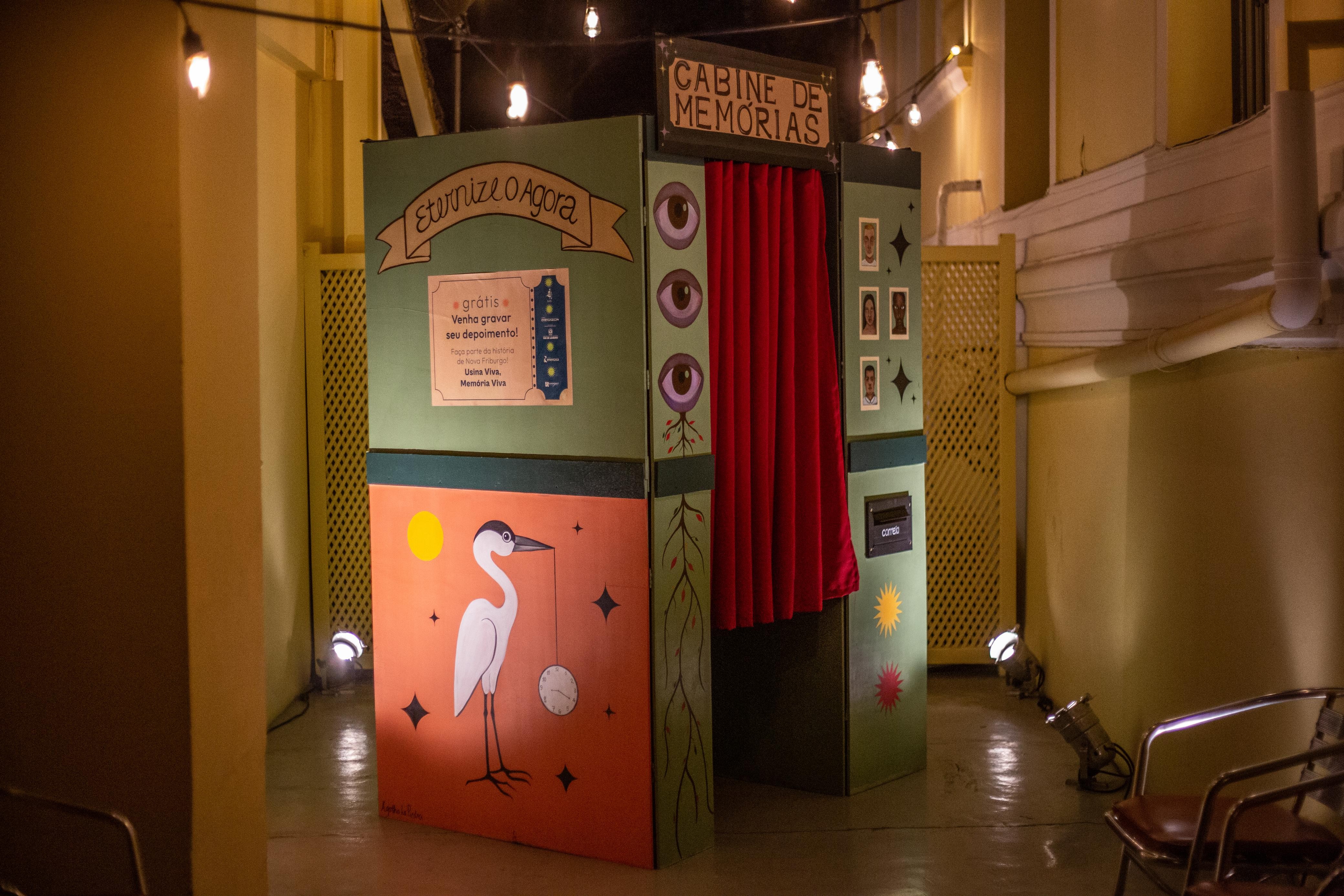 'Usina Viva: Cabine de Memórias’ convida Nova Friburgo a contar suas histórias