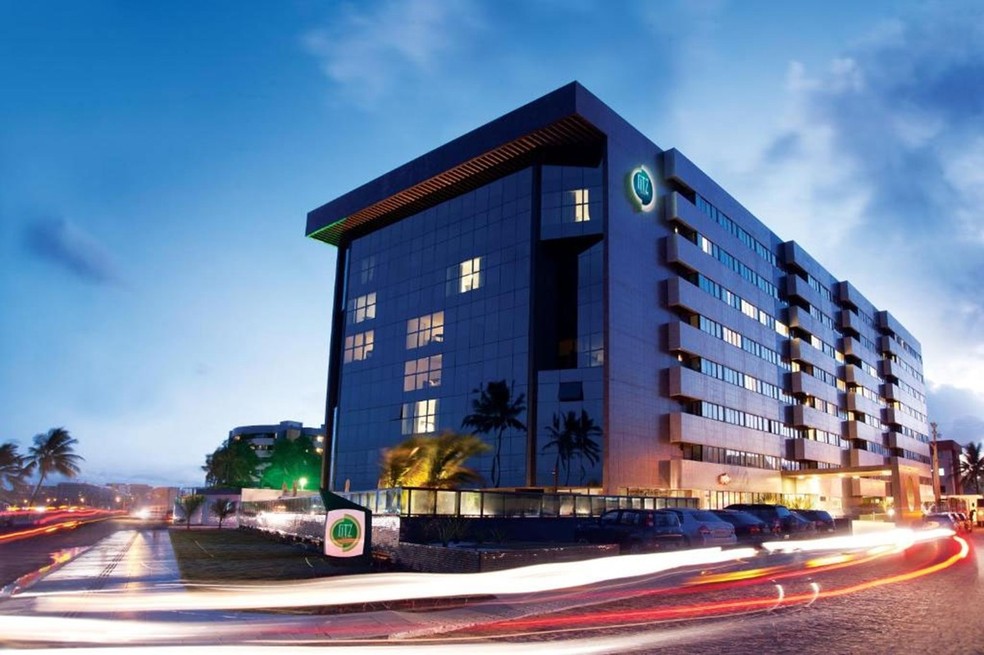 Hotel Ritz Suítes, em Cruz das Almas, na capital alagoana — Foto: Divulgação/Ritz Suítes Grand Hotel Boutique