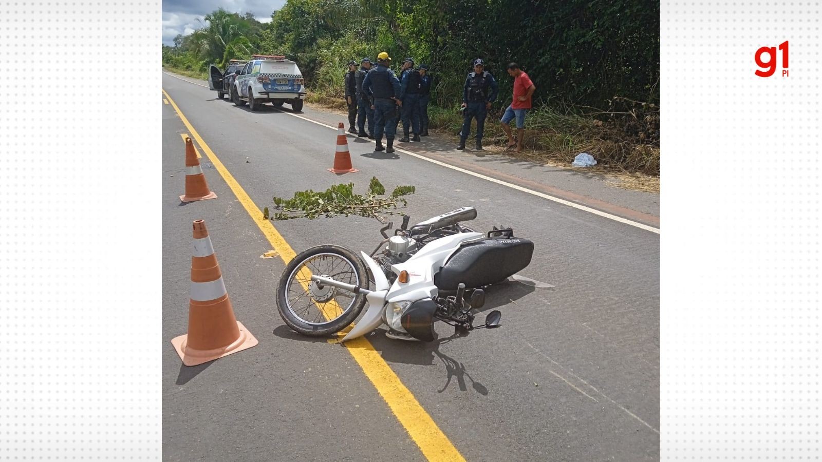Motociclista de 23 anos morre após bater em ciclista PI-368, em Teresina