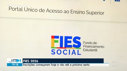 Inscrições para o FIES estão abertas